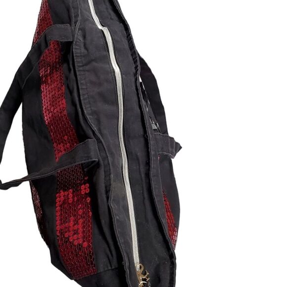 VICTORIAS SECRET sequined weekend bag - Picture 3 of 5